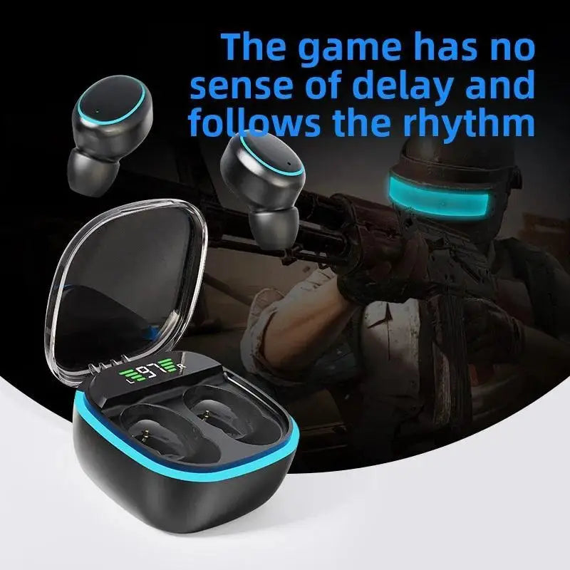 Original TWS Wireless Headphones LED Power Earphones Digital Display Headset Stereo Sound Bluetooth apply to smartphones